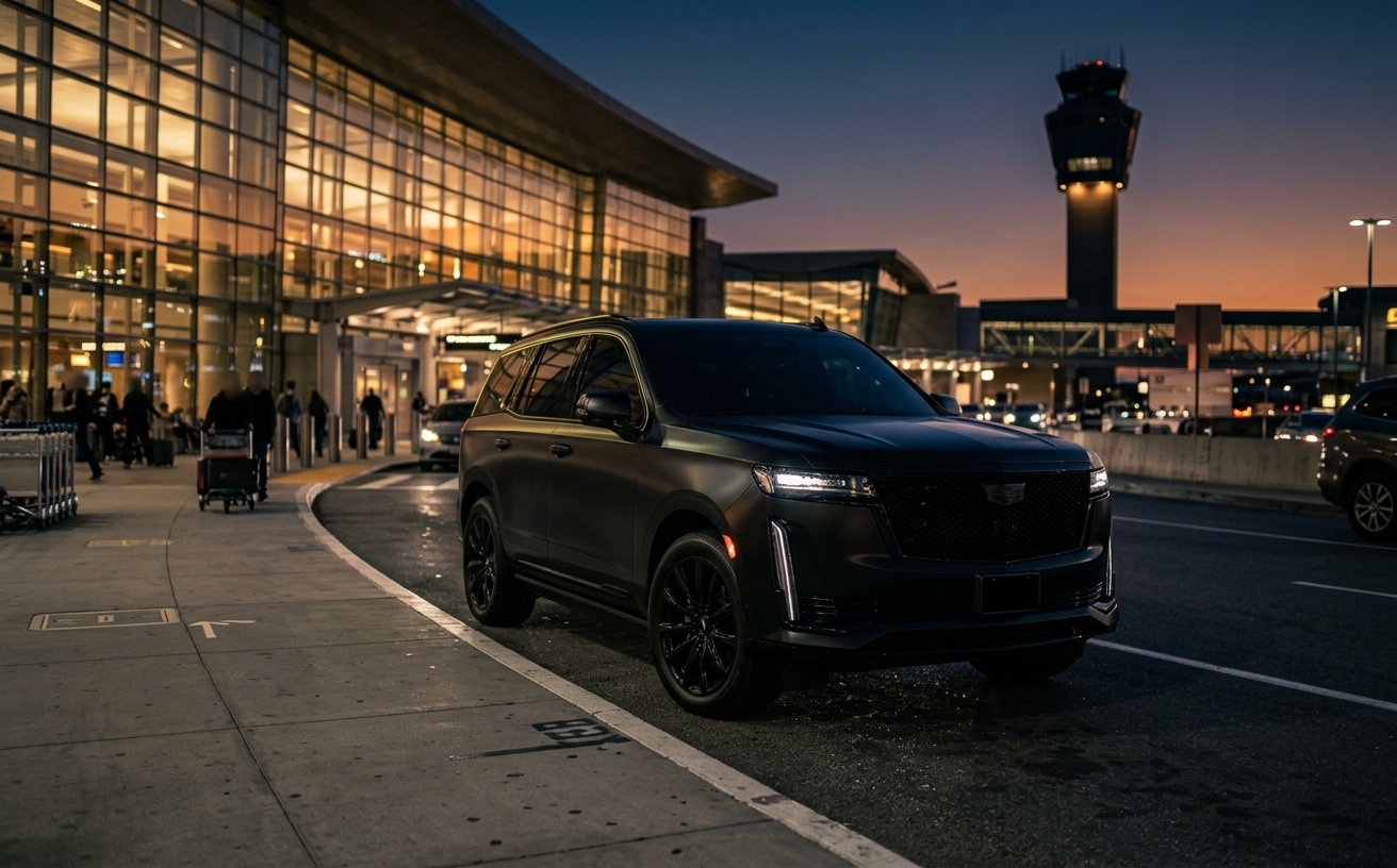 Ontario International Airport Chauffeur Transportation information from VOOR BLACK