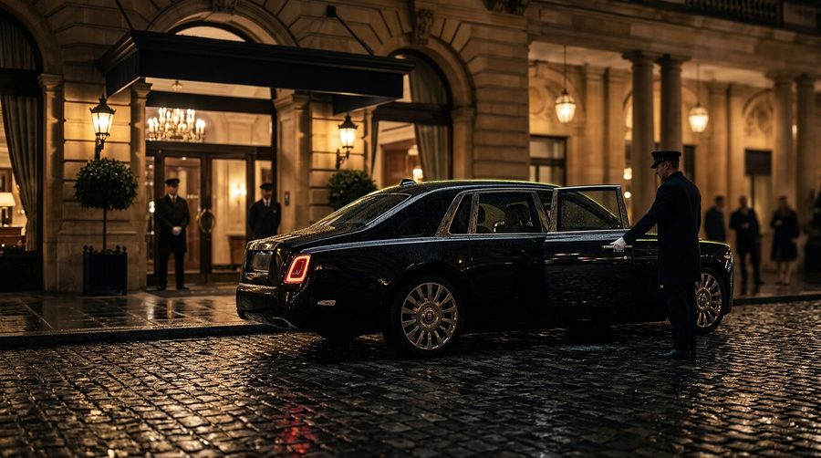 Hourly Chauffeur information from VOOR BLACK